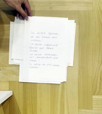 Zettel 020: Ich möchte Reformen, die den Namen auch verdienen! Ich möchte Vielfalt und Offenheit und …