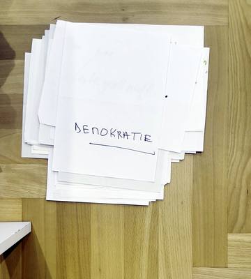 Zettel 041: DEMOKRATIE