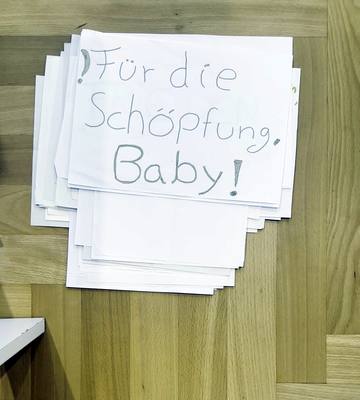Zettel 045: Für die Schöpfung, Baby!